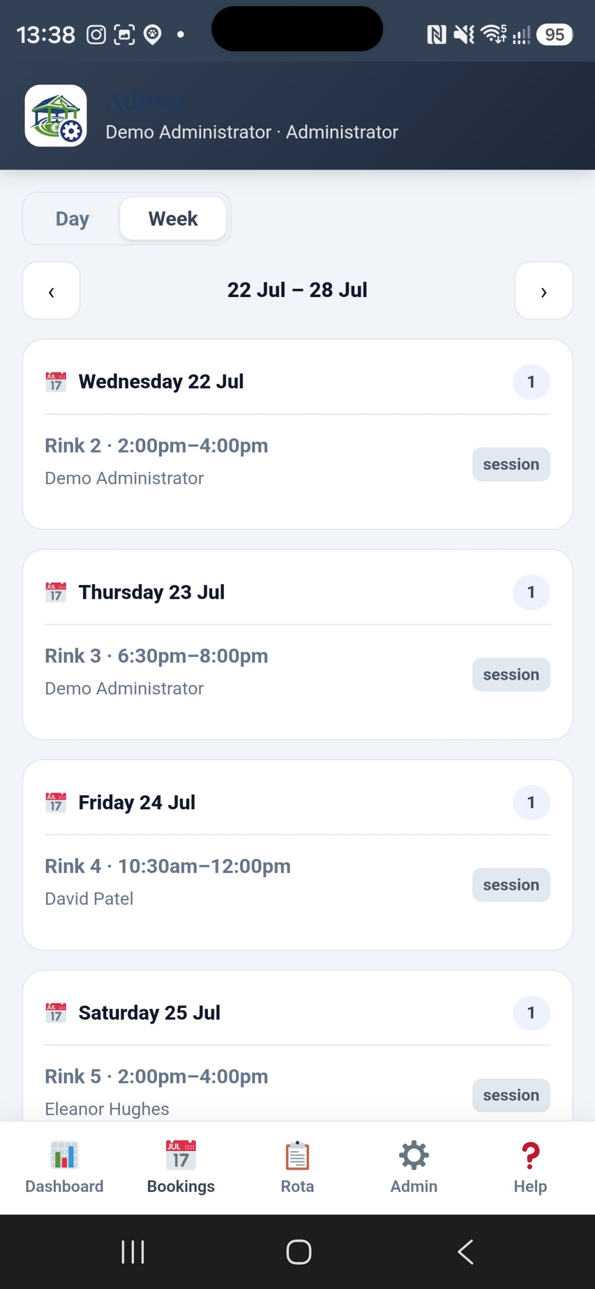 Bookings